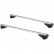 Barras de techo Twinny Load Aluminio A99 - Con rieles de techo cerrados