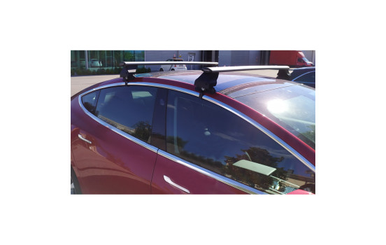 Barras de techo Twinny Load de aluminio aptas para Tesla Model 3