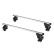 Juego de barras de techo Twinny Load Aluminio A61 apto para Citroën/Fiat/Jeep/Opel/Peugeot, Miniatura 2