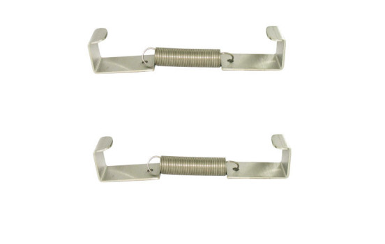 Juego de abrazaderas para matrícula TCP (2 piezas)