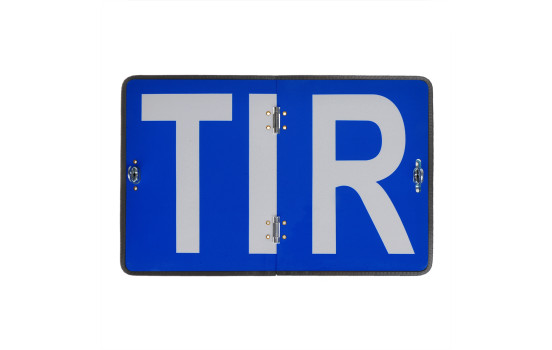 Señal de señalización plegable "TIR" de aluminio ProPlus