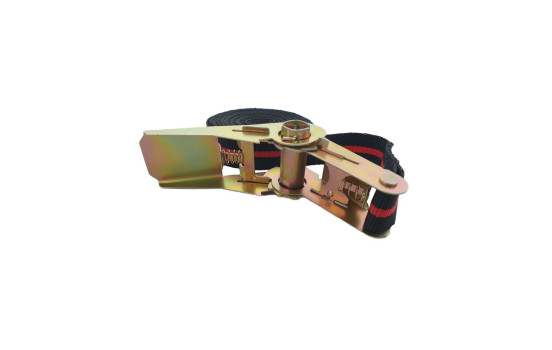Correa de amarre de 5 m x 25 mm con trinquete, Imagen 3