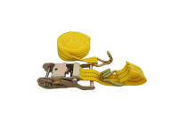 Correa de amarre de 6 m x 38 mm con trinquete