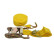 Correa de amarre de 6 m x 38 mm con trinquete