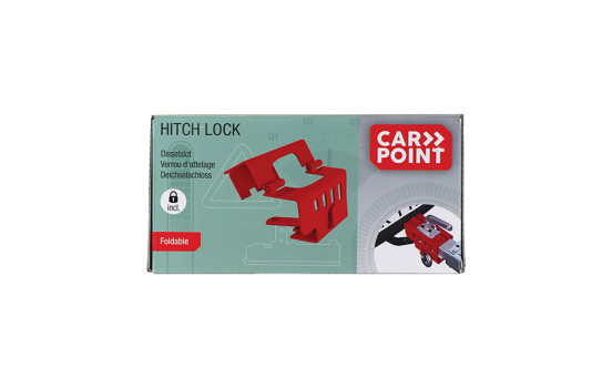 Cerradura de barra de tiro Carpoint divisible con bloqueo de disco, Imagen 4