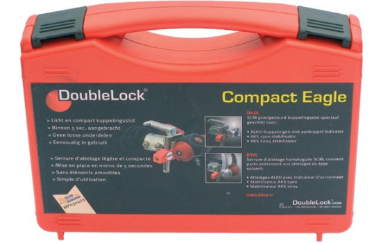Cerradura de barra de tiro Doublelock Compact Eagle SCM, Imagen 4