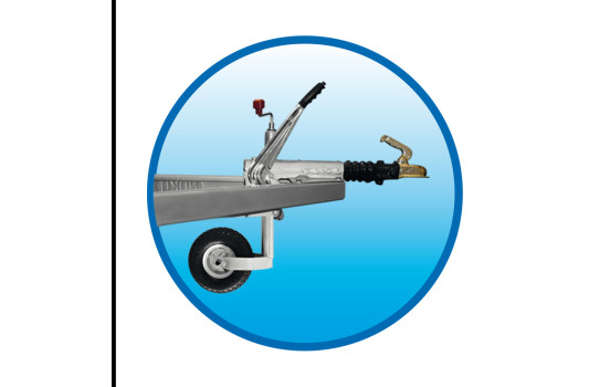 Funda protectora ProPlus para enganche y barra de tiro de caravana, Imagen 3