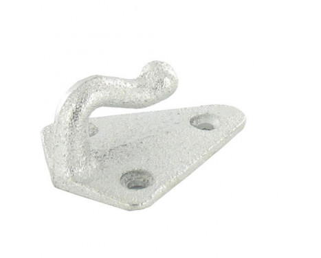 Gancho de cuerda 50 x 40 mm galvanizado en caliente