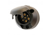 Toma de plástico de 7 pines con interruptor de luz antiniebla