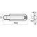 Intermitente lateral LED 24 V con marco/Superseal