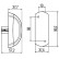 LED de circunferencia wi/ro, AMP, ADR, 24V, Miniatura 3