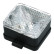 Luz de marcha atrás Carpoint de 12 V con soporte de montaje de 85 x 75 mm