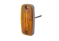 Luz de posición lateral LED 24V, m/cable 4m/0,5m