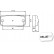 Luz de posición lateral LED 9-36V 3 LED cable 0,5m, Miniatura 2