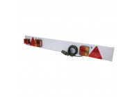 Barra de iluminación 120x14cm incluida luz antiniebla