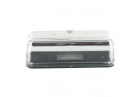 Iluminación de matrícula cromada