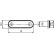 LED posicional blanco 10-33V 0,5m empotrable, Miniatura 3