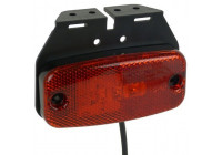 Lámpara lateral LED roja 9 - 32V