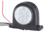 LED circunferencial 10-30 V, blanco/rojo