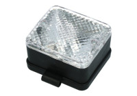 Luz de marcha atrás Carpoint de 12 V con soporte de montaje de 85 x 75 mm