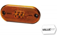 Luz de posición lateral LED 24V 5 LED cable 150mm