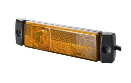 Marcador lateral LED 24 V m/reflector/cable 20 cm/AMP