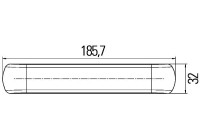Zijpinkl.LED 24V autoadhesivo, Superseal