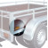 Reflector 86x40mm Naranja 2 uds., Miniatura 2