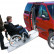 Rampa plegable de aluminio para silla de ruedas 183x73cm 270kg, Miniatura 2