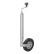 Rueda de morro de 48 mm, llanta de metal con neumático de caucho 200x50 mm