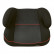 Asiento elevador Carkids negro/rojo Isofix 4-12 años