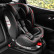 Silla de coche Carkids I-Size Darcy giratoria 360° 40-150 cm Isofix negra/roja, Miniatura 7
