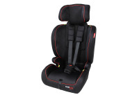 Silla infantil Carkids I-Size Luca 76-150 cm Negro/Rojo