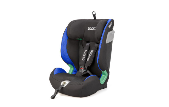 Trona Sparco SK5000I (Isofix) Negra/Azul i-Size 76-150cm (ECE-R129/03)
