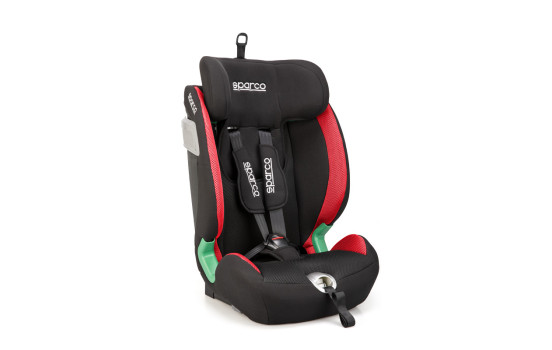 Trona Sparco SK5000I (Isofix) negra/roja i-Size 76-150 cm (ECE-R129/03), Imagen 3