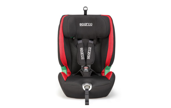 Trona Sparco SK5000I (Isofix) negra/roja i-Size 76-150 cm (ECE-R129/03), Imagen 4