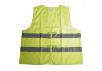 Chaleco de seguridad reflectante amarillo