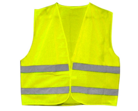 chaleco de seguridad amarillo