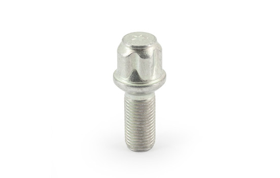 Juego de cerradura de rueda H&R R14 M14x1,50x28 mm convexa - 4 pernos incl. adaptador, Imagen 2