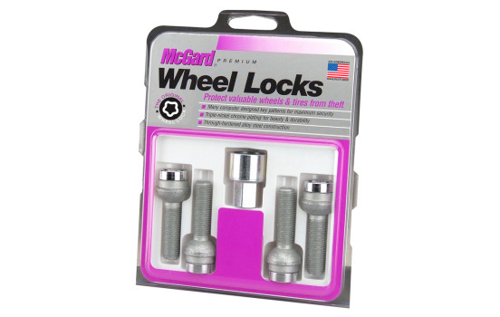 Juego de pernos de cerradura McGard M14x1,50 - Cónicos - Longitud 45 mm (cabeza de 17 mm), Imagen 3