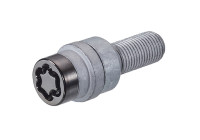Juego de pernos de cerradura McGard M14x1,50 negro - Zócalo convexo R14 - Longitud 27 mm (cabeza de 17 mm)