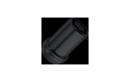 Juego de tuercas de seguridad hexagonales/afinadoras McGard M12x1,25 negras