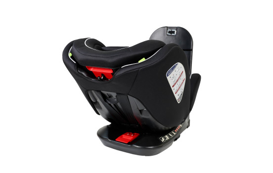 Silla de coche Carkids I-Size Darcy giratoria 360° 40-150 cm Isofix negro/blanco, Imagen 2