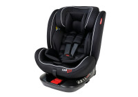 Silla de coche Carkids I-Size Darcy giratoria 360° 40-150 cm Isofix negro/blanco