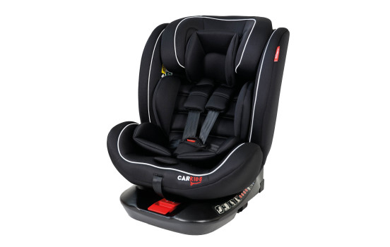 Silla de coche Carkids I-Size Darcy giratoria 360° 40-150 cm Isofix negro/blanco