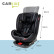 Silla de coche Carkids I-Size Darcy giratoria 360° 40-150 cm Isofix negro/blanco, Miniatura 6