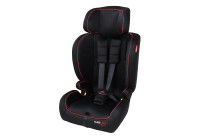 Silla infantil Carkids I-Size Jessie 76-150 cm Isofix Negro/Rojo
