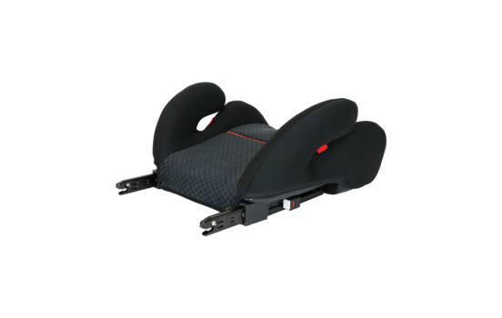 Asiento elevador Carkids negro/rojo Isofix 4-12 años, Imagen 3