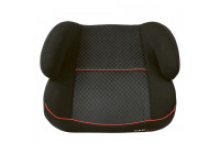 Asiento elevador Carkids negro/rojo Isofix 4-12 años