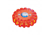 Disco de advertencia 16 LED naranja